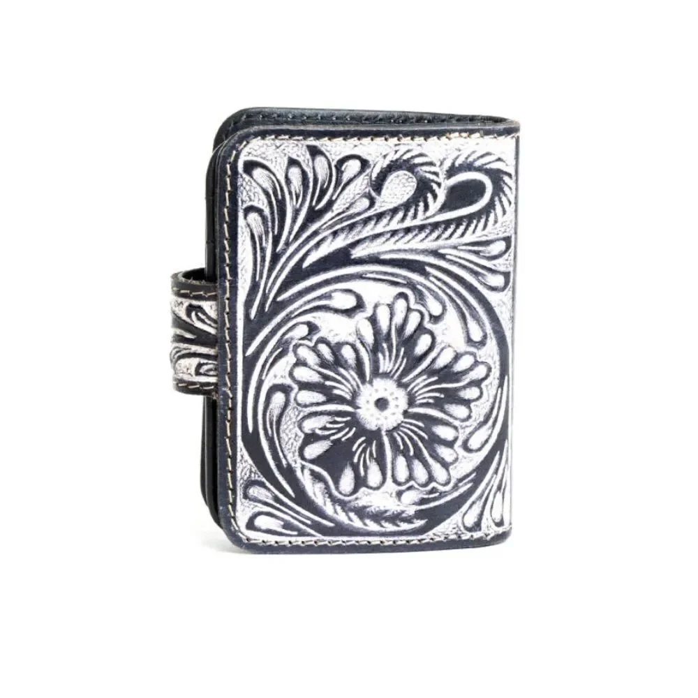 Myra Prairie Meadows Wallet in Frosted Ebony